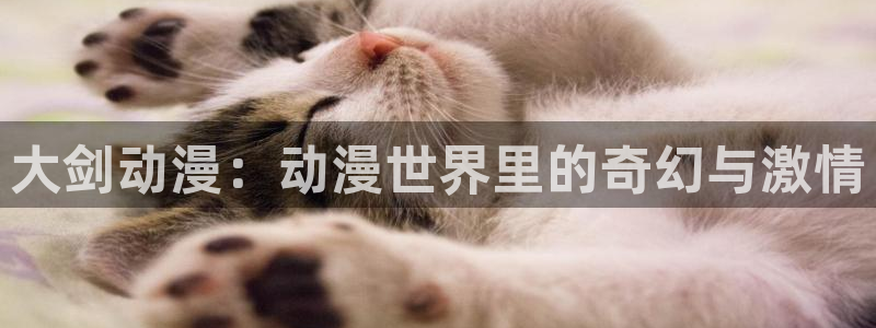 天堂动漫站：大剑动漫：动漫世界里的奇幻与激情